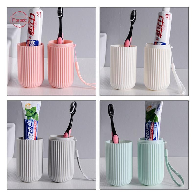 Parade Ngoài Trời Di Động Kem Đánh Răng Bàn Chải Đánh Răng Bảo Vệ Giá Đỡ Du Lịch Cắm Trại Hộp Bảo Quản VN