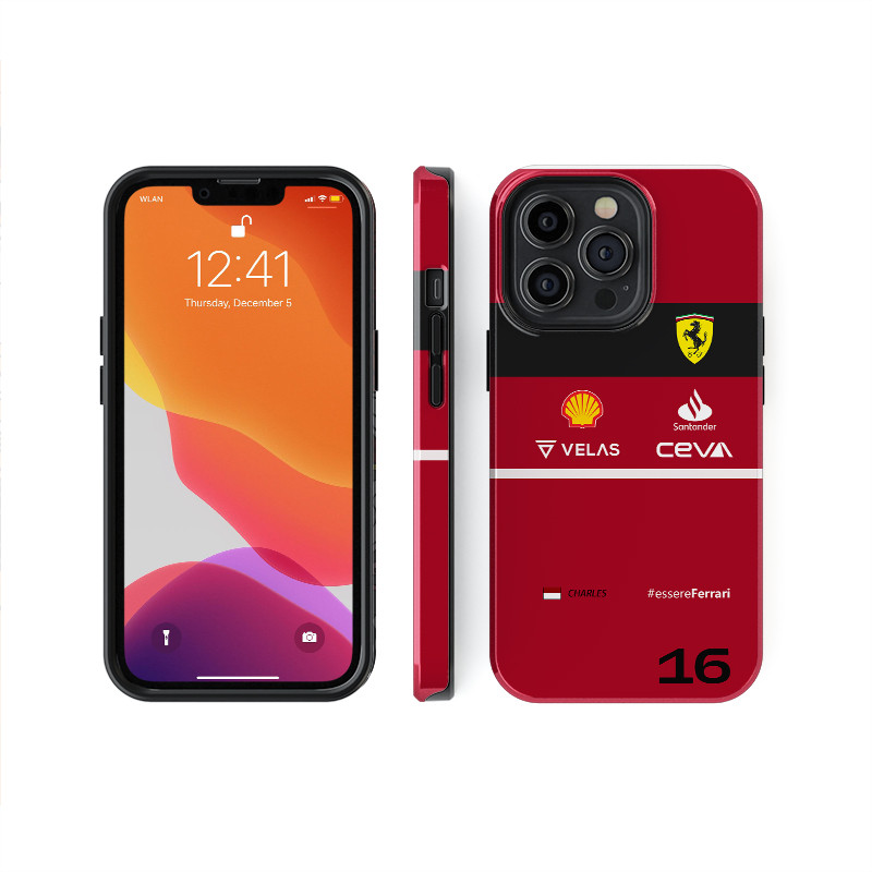 Scuderia Ferrari Liveries Charles Leclerc #essereFerrari Ốp điện thoại