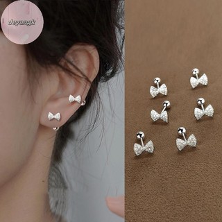 Deyangk Quyến Rũ Nơ Nhỏ Bông Tai Nữ Tinh Tế Pin Vít Dễ Thương Xương Tai Xu Hướng Thời Trang Trang Trang Sức Tai Bé Gái VN