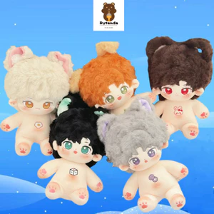 Búp bê cotton 20cm dễ thương, đồ chơi mềm, gối sofa trang trí phòng ngủ, quà tặng sinh nhật/Giáng sinh cho bé