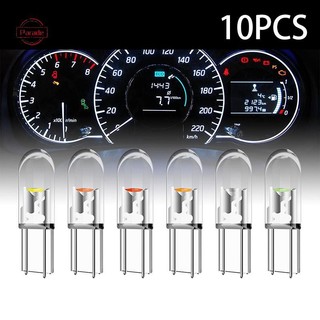 Diễu Hành 10 Chiếc Mới T5 LED Siêu Sáng Cob Đèn Nêm Bảng Điều Khiển Đồng Hồ Đo Cảnh Báo Ô Tô Công Cụ Cụm Đèn VN