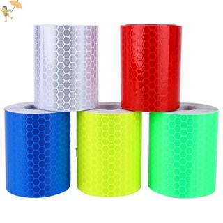 [Gou] 1m * 5cm Xe Tải Phản Quang Tự Dính Băng Cảnh Báo An Toàn Cuộn Phim Miếng Dán VN