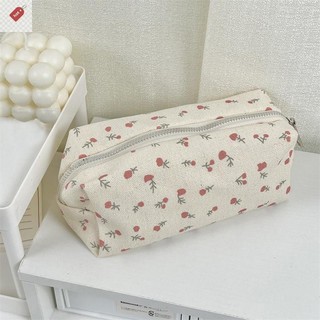 Alik Sang Trọng Hoa Hộp Đựng Nữ Sinh Thẩm Mỹ Hoa Túi Đựng Bút Chì Dung Tích Lớn Văn Phòng Phẩm Túi Bảo Quản Đồ Dùng Học Tập VN