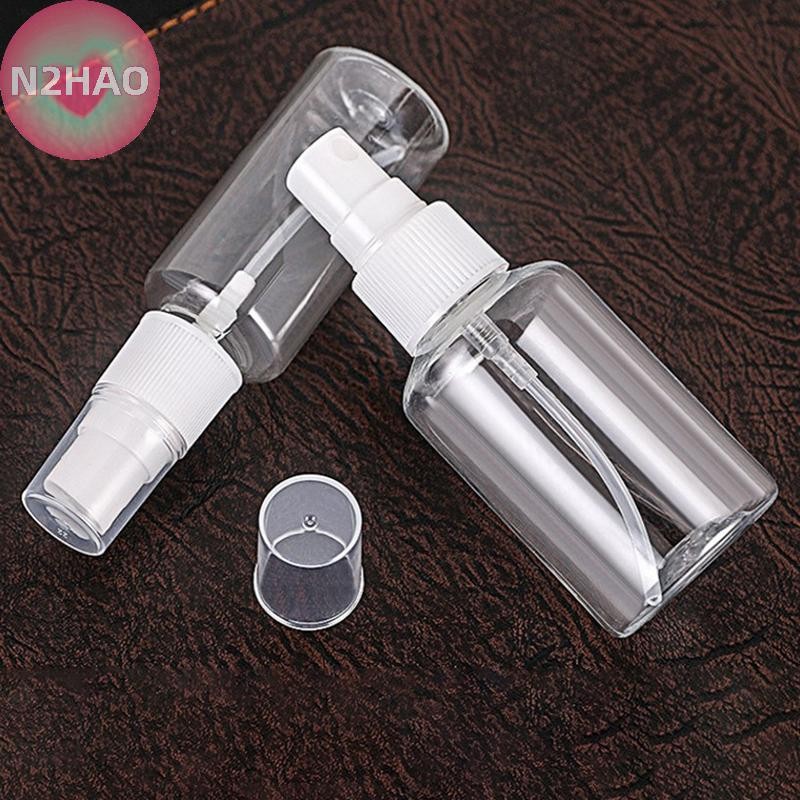N2hao 30 / 50 / 100ml Chai trong suốt Hộp đựng du lịch di động n