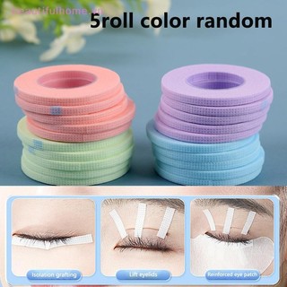 [Beautifulhome] 5Rolls 4mm Lash Extension Tape Dụng cụ trang điểm mắt Micropore Eyelash Extension Tape Đồ dùng lông mi Accessorie [beauty]