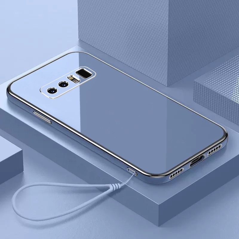 Dành Cho Samsung Galaxy Note8 Ốp điện thoại Mạ Vuông Sang Trọng SM-N950F, SM-N950U Ốp điện thoại Silicon Chống Sốc Fundas