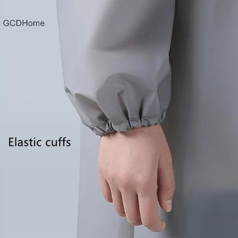 Áo mưa có mũ trùm đầu dành cho người lớn Gcdhome Áo mưa dài có thể tái sử dụng cho nam và nữ Du lịch ngoài trời Áo mưa chống nước HOT Áo mưa trong suốt