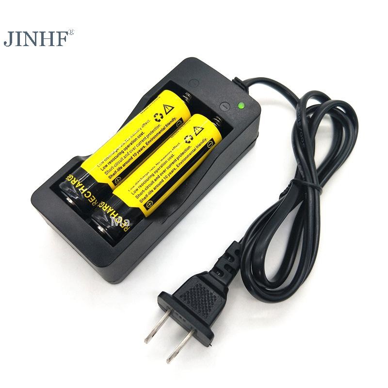 Bộ sạc lithium JINHF 1PC 18650 có sạc kép thông minh HOT