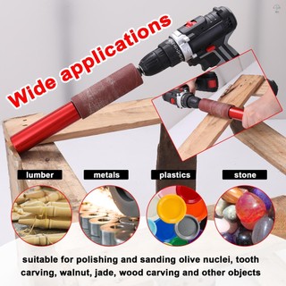Cầm Tay Giấy Nhám Mài Cần Điện Dụng Cụ Quay Giấy Nhám Thanh Đánh Bóng Chế Biến Gỗ Mài Ba Lan Dụng Cụ Phù Hợp Với Hầu Hết Các Phụ Kiện Quay Bit