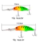 1 Mồi Câu Cá Crankbait 10cm / 10g Với Lưỡi Dài Lặn Sâu Minnow Wobblers Mồi Cứng Nhân Tạo Swimbait Phụ Kiện Câu Cá.
