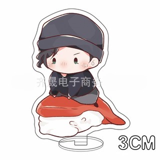 (3CM) Mô hình Standee DETECTIVE CONAN ver SUSHI Thám tử lừng danh tượng acrylic anime mica chibi trưng bày xinh xắn