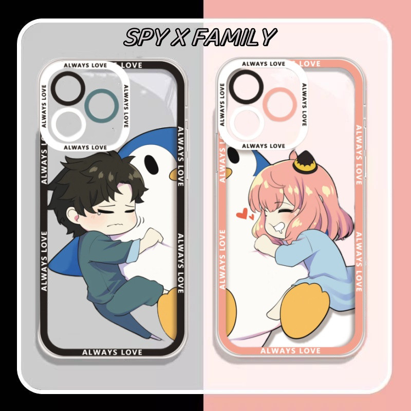 Ốp Điện Thoại Cho infinix Note 10 40 30 Pro 12 G96 TECNO POVA 3 CAMON 30 5G Smart 7 Zero 5G 2023 30 4G Ốp Lưng Anime Dễ Thương SPY Họ Anya Mềm Hoạt Hình Trò Chơi Trong Suốt