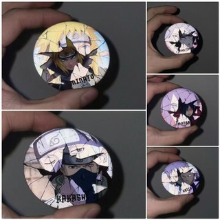 Anime Naruto Kakashi Itachi Obito Minato Minato Huy Hiệu Nút Cài Áo Cosplay Bộ Sưu Tập Đồ Chơi Túi Trang Trí Quà Tặng