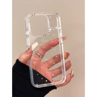 Ốp điện thoại di động ngôi sao màu sắc dopamine tiên tiến cho iPhone16 15 14 13 Pro Max bảo vệ camera chống sốc trong suốt bìa lưng cứng