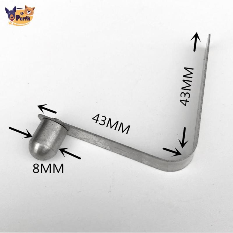 6 Miếng 8 Mm Thép Không Gỉ Kẹp Lò Xo Cắm Trại Ngoài Trời Lều Cực Chụp Nút Kẹp Đơn