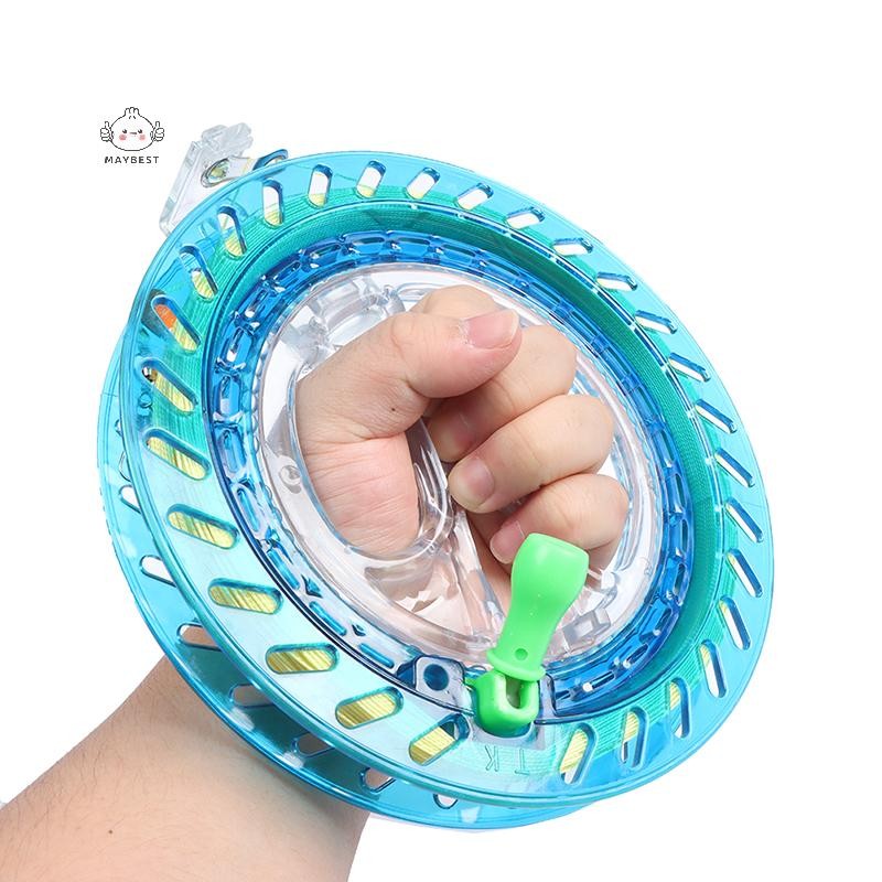 Maybest ABS 18cm Dây diều pha lê có dây 200m có khóa Câu cá {VN}