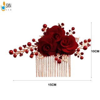 Trang Sức Tóc Mũ Đội Đầu Lược Tóc Chống Trơn Trượt Làm Đẹp Mũ Có Giả Ngọc Trai Cho Tóc DIY Phụ Kiện Tạo Kiểu Tóc
