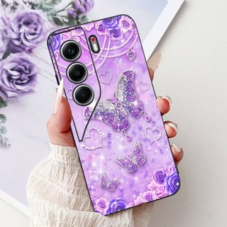 Ốp Lưng Cho Tecno Camon 40 4G CM5 / Camon 40 Pro 4G CM6 Ốp Lưng Máy Sang Trọng Đá Cẩm Thạch Silicon Mềm Matte Cover Cho Camon40 Pro Capa