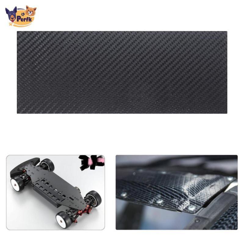 X 75mm 3K Tấm Carbon 0.5mm / 1mm / 2mm / 3mm Chất liệu độ cứng tổng hợp dày
