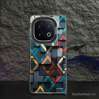 Ốp điện thoại IQOO 13, ốp cứng chống sốc, vỏ điện thoại công nghệ ba chiều Tetris cho nam sinh viên