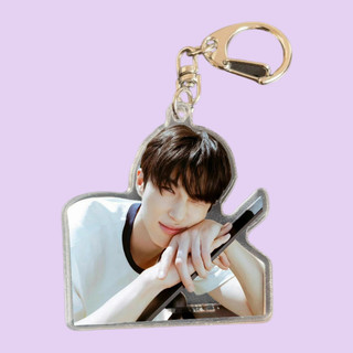 [Lc] Byeon Woo-seok Lovely Runner móc khóa thần tượng acrylic mặt dây chuyền hình ngôi sao k-pop