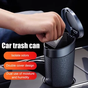 XOITU Thùng Rác Ô Tô Đa Năng Có Thể Tự Động Bụi Tổ Chức Nội Thất Ô Tô Túi Rác Hộp Bảo Quản Thùng Rác Xe VN