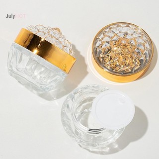 JULYHOT 1 Chiếc Sang Trọng 50g Kính Mặt Kem Lọ Có Nắp Acrylic Hộp Đựng Mỹ Phẩm Cho Kem Dưỡng Da Du Lịch Lọ Lotion Massivedeals Chai