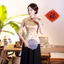 Phong Cách Trung Hoa Mới Retro Thiết Kế Đổi Mới Nữ Thổ Cẩm Satin Thanh Lịch Slim-Fit Truyền Thống Qipao Top