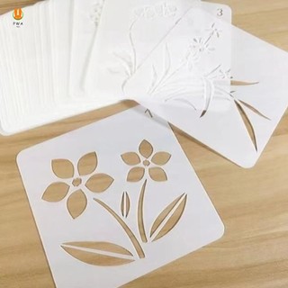 20 Chiếc DIY Cây Vẽ Nhanh Stencil Mẫu Nghệ Thuật Nghệ Thuật Graffiti Stencils Cho Người Lớn Đồ Nội Thất Trẻ Em Tường