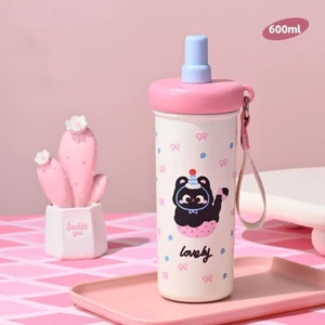 Cốc Hút Chân Không Giữ Nhiệt Inox 316 Dung Tích 600ml mq