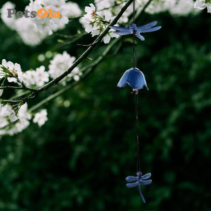 Nhật Bản Chuông Gió Windchime Chuồn Chuồn Trang Trí Vintage Gang Gió Chuông Sân Sân Trang Trí Nhà Trang Trí Phòng
