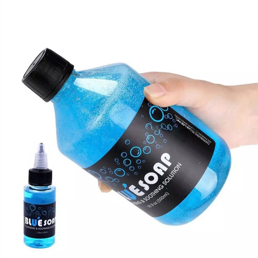 Dung dịch Bluesoap vệ sinh lau mực xăm pha sẵn pxtm