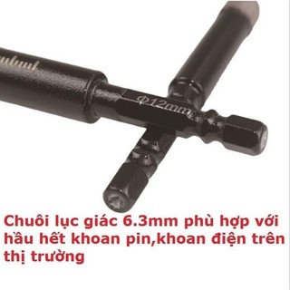 【COD】Mũi Khoan Phủ Kim Cương Phi 6-12mm, Chuôi Lục Giác, Khoan Kính, Gạch Men, Đá Hoa Cương, Thủy Tinh Chính Xác Cao