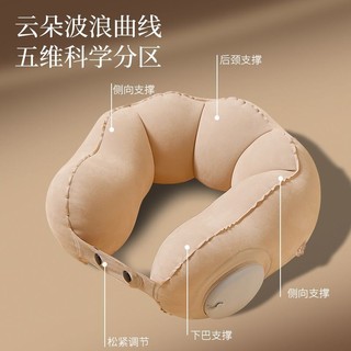 Gối Hình Chữ U Gối Bơm Hơi Di Động Lưu Trữ Loại Đẩy Bơm Hơi Hình Chữ U Gối Du Lịch Cổ Gối Du Lịch Cổ Ô Tô Gối Cổ Gối WJTN
