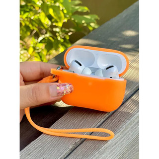 Điện Thoại Trường Hợp Neon Luminous Trường Hợp Cho Airpods Pro 2 Không Khí Vỏ Silicone Dạ Quang Bóng Mềm Matte Bìa Trường Hợp Cho Airpods 3 Thế Hệ Coque V5f1
