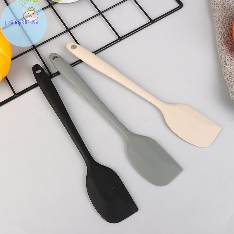 Pufangbliss 1 Thìa Silicon Cấp Thực Phẩm Cho Dụng Cụ Cạo Nướng Bánh Không Chịu Nhiệt Nấu Thìa Liền Mạch Máy Rửa Bát An Toàn VN