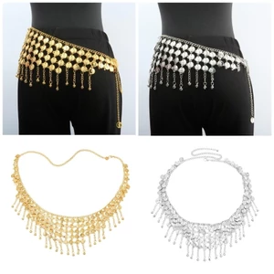 Mặt dây chuyền YOI Tua Rua dài Dây thắt lưng Dây chuyền cơ thể mỏng nhiều lớp Dây chuyền đeo hàng ngày