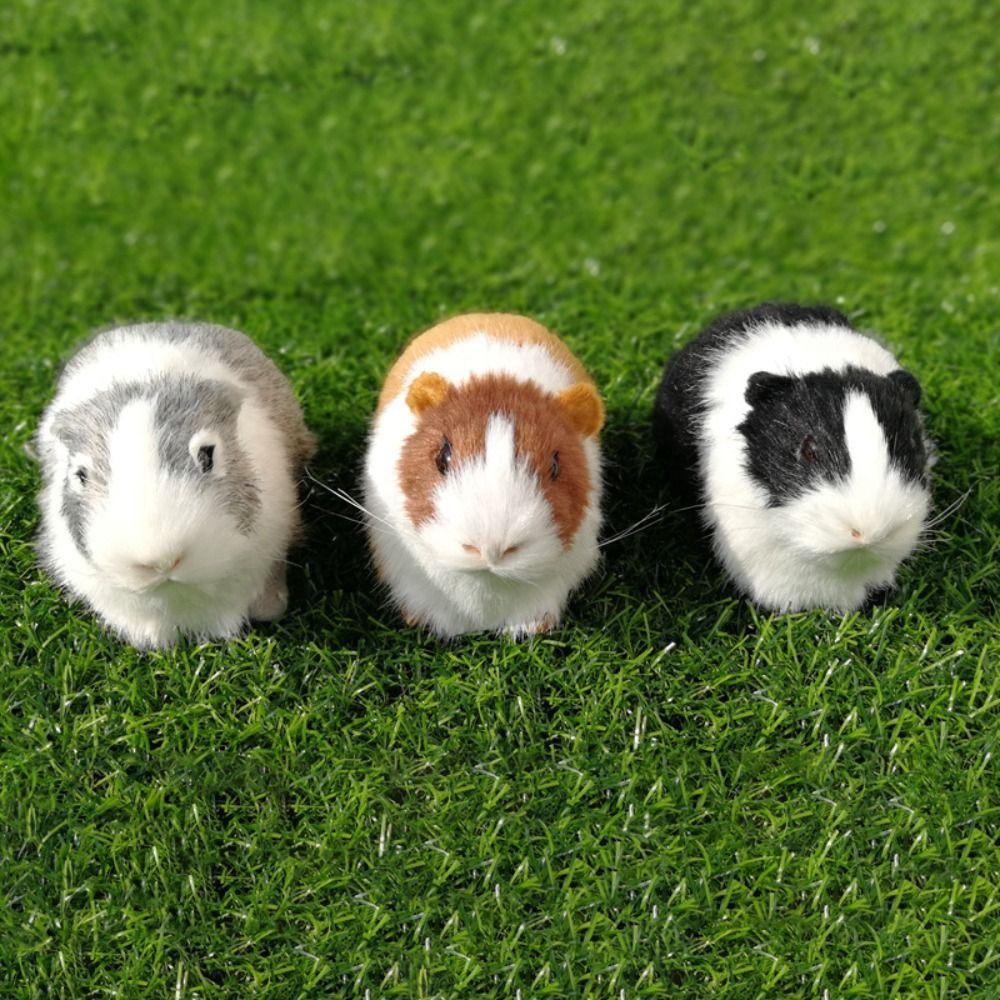Ediwany Mô Phỏng Chuột Lang, Hamster Nhồi Bông Sang Trọng, Trang Trí Nhà Búp Bê, Dễ Thương Như Thật, Quà Tặng Trẻ Em
