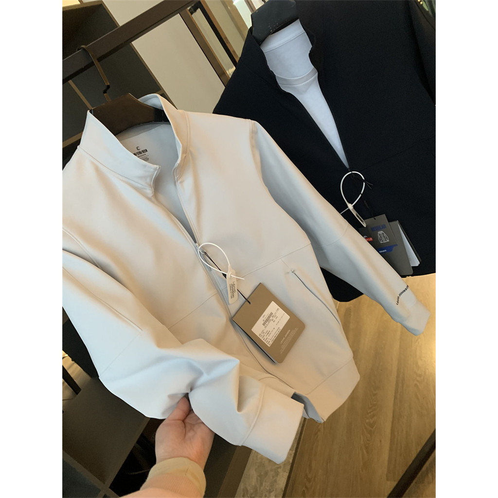 Áo khoác cổ đứng đơn giản thể thao cao cấp dành cho nam doanh nhân