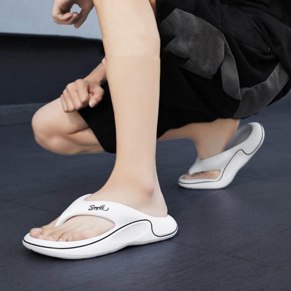 Gill Nam, Dép đế mềm EVA, Dép xỏ ngón phòng tắm ngoài trời chống trượt thời trang dành cho nam