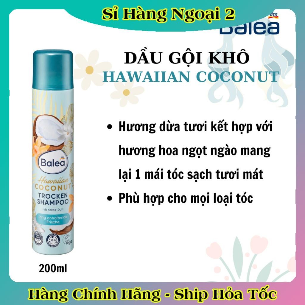 DẦU GỘI KHÔ BALEA CÁC MÙI - HÀNG NỘI ĐỊA ĐỨC
