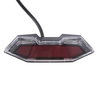 36v Xe Đạp Điện Đèn Phía Sau LED An Toàn Đi Đêm Cảnh Báo Xe Đạp E-Bike Đuôi Xe Đạp Phần