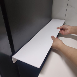 Tấm vách ngăn Acrylic đen trắng, bàn làm việc, giường chống dầu nhà bếp, đáy ban công, tấm vách ngăn khe hở, tấm vách ngăn bằng nhựa