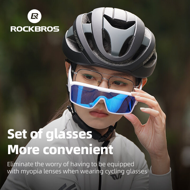Kính mát phân cực Rockbros chống tia UV 400, thiết kế nhẹ dành cho cả nam nữ, bảo vệ mắt khi đi xe và chơi thể thao ngoài trời