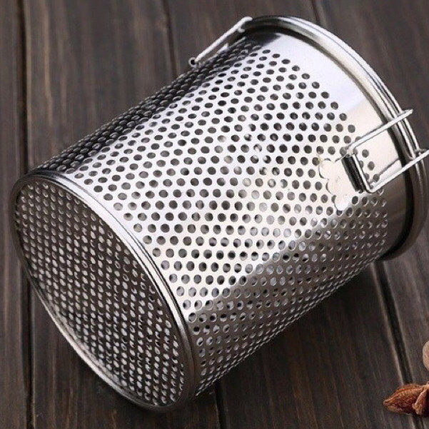 Bộ lọc gia vị inox 304 14x14 caocấp, dùng trong nồi lẩu, lọc trà, hầm xương