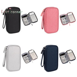 Lostcorner Điện Tử Kỹ Thuật Số USB Ốp Lưng Di Động Cáp Du Lịch Túi Bảo Quản Túi Phụ Kiện Túi Bảo Quản Cho Dây Sạc Điện Ổ Cứng Mới