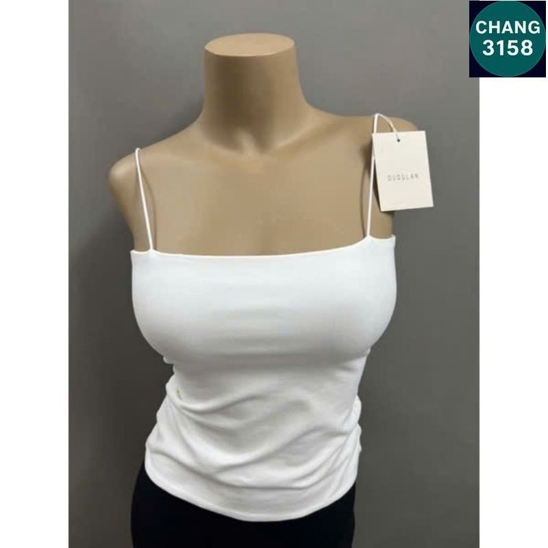 Áo 2 Dây Bún Chất Tăm Bo Ríp Co Dãn-CHANG 3158