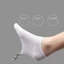 10 đôi tất nam màu trơn, tất thể thao thoáng khí, tất thuyền, tất mắt cá chân