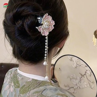 【COD】Kẹp tóc càng cua kim loại chắc chắn đính đá tinh xảo chất liệu cao cấp sang trọng