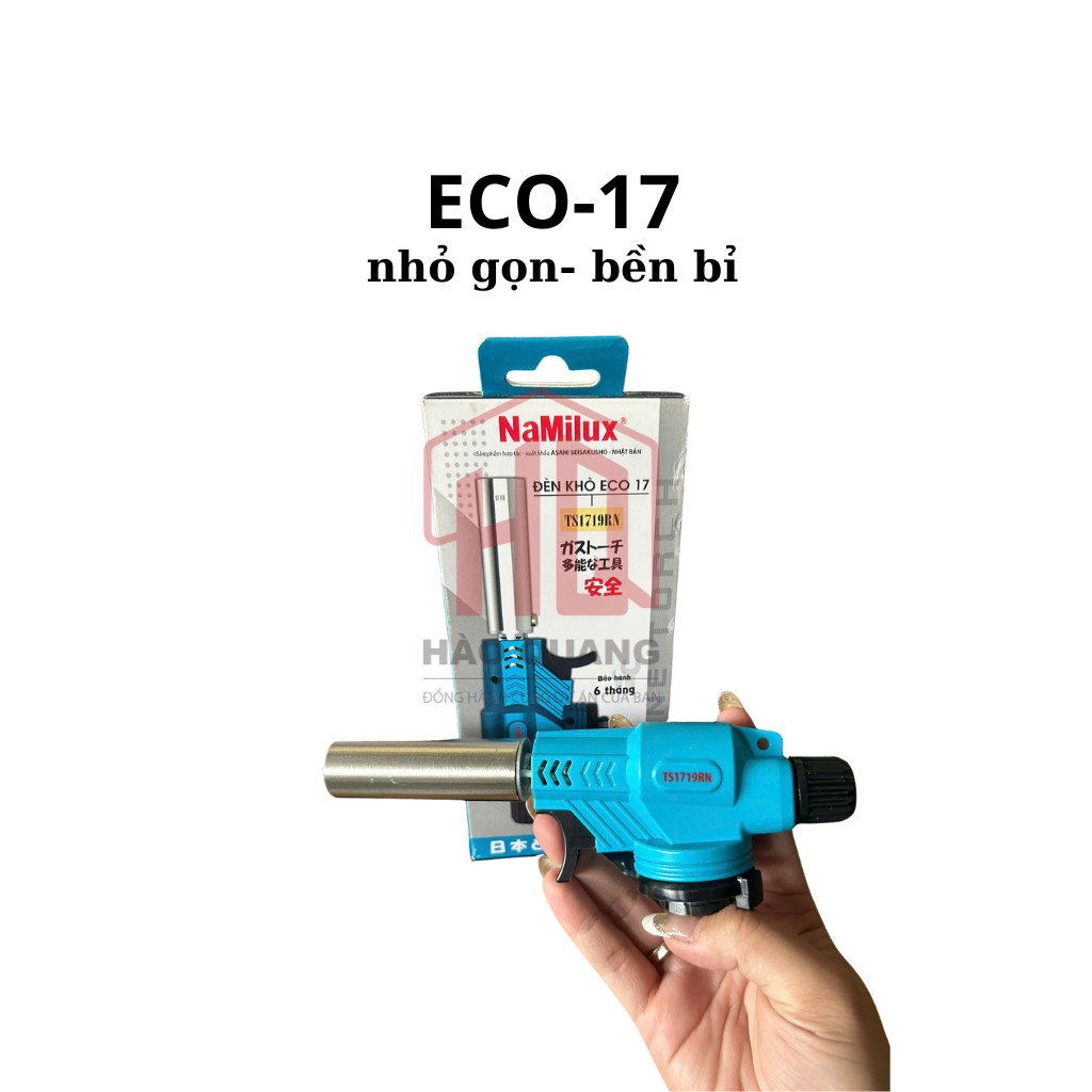 Khò Gas Namilux ECO17 Cao Cấp – Khò Mạnh – Bền – Chuẩn An Toàn